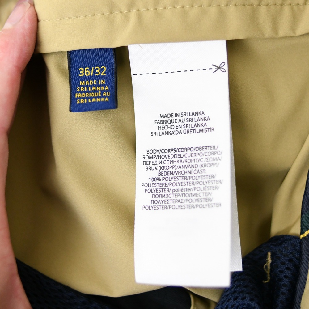 Polo Ralph Lauren Chino Pants Mens 36x32 Measures 34x31 Khaki Stretch Golf - Picture 11 of 12